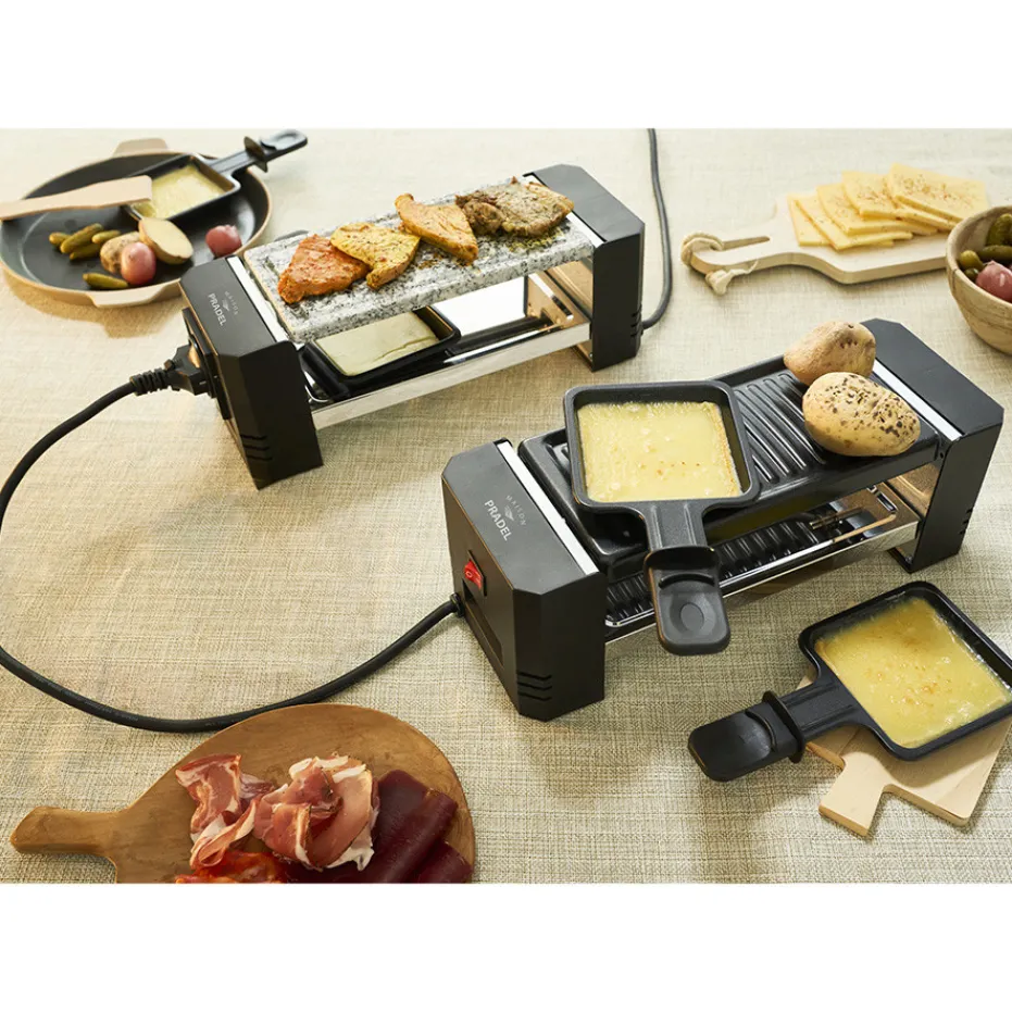 Cheap Pradel France Appareil à raclette-plancha interconnectable