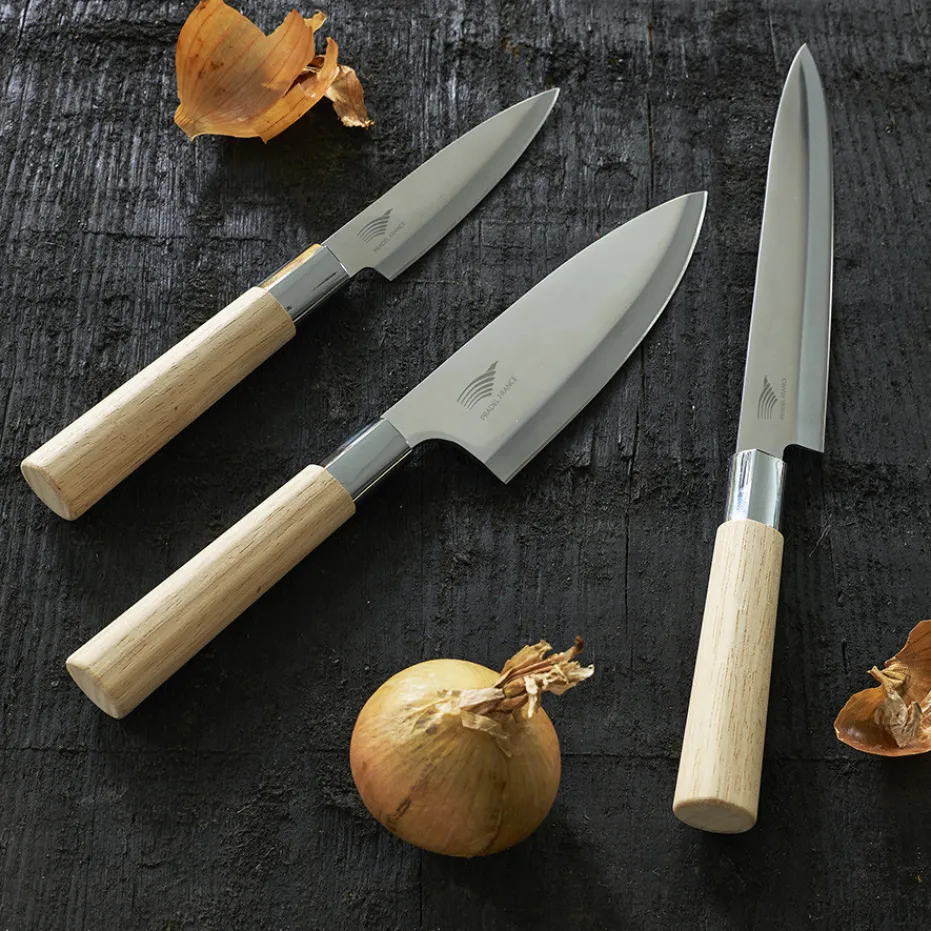 Clearance Pradel France Coffret 3 couteaux
