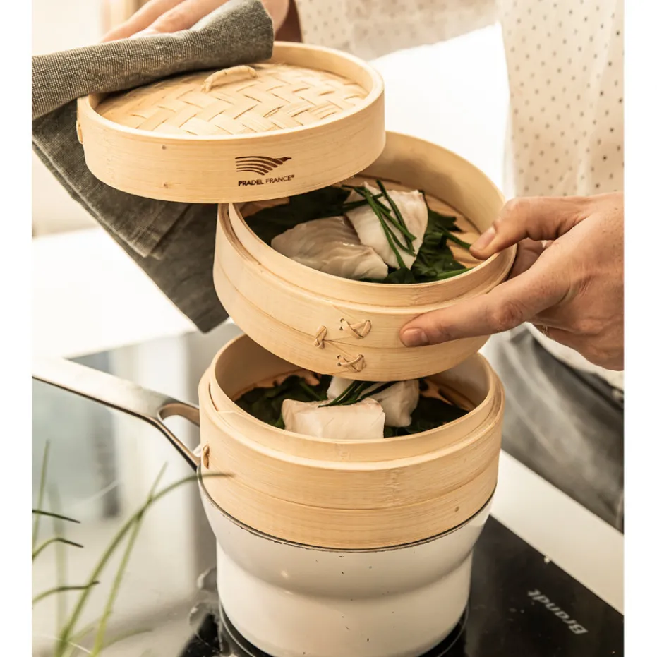 Cheap Pradel France Cuit vapeur 2 paniers + 1 couvercle