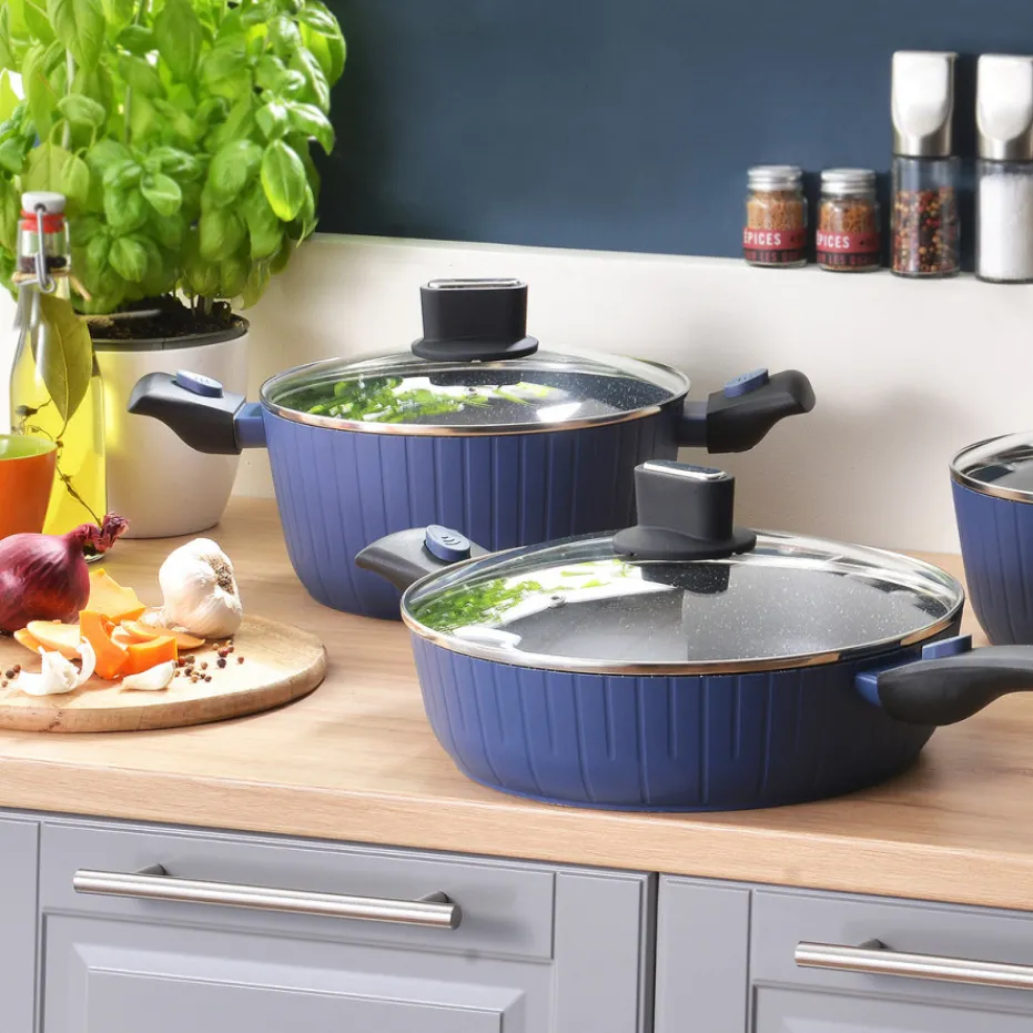 Flash Sale Pradel France Faitout + couvercle "Minéral"