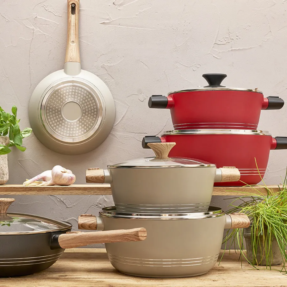 Clearance Pradel France Faitout avec couvercle "Organic"