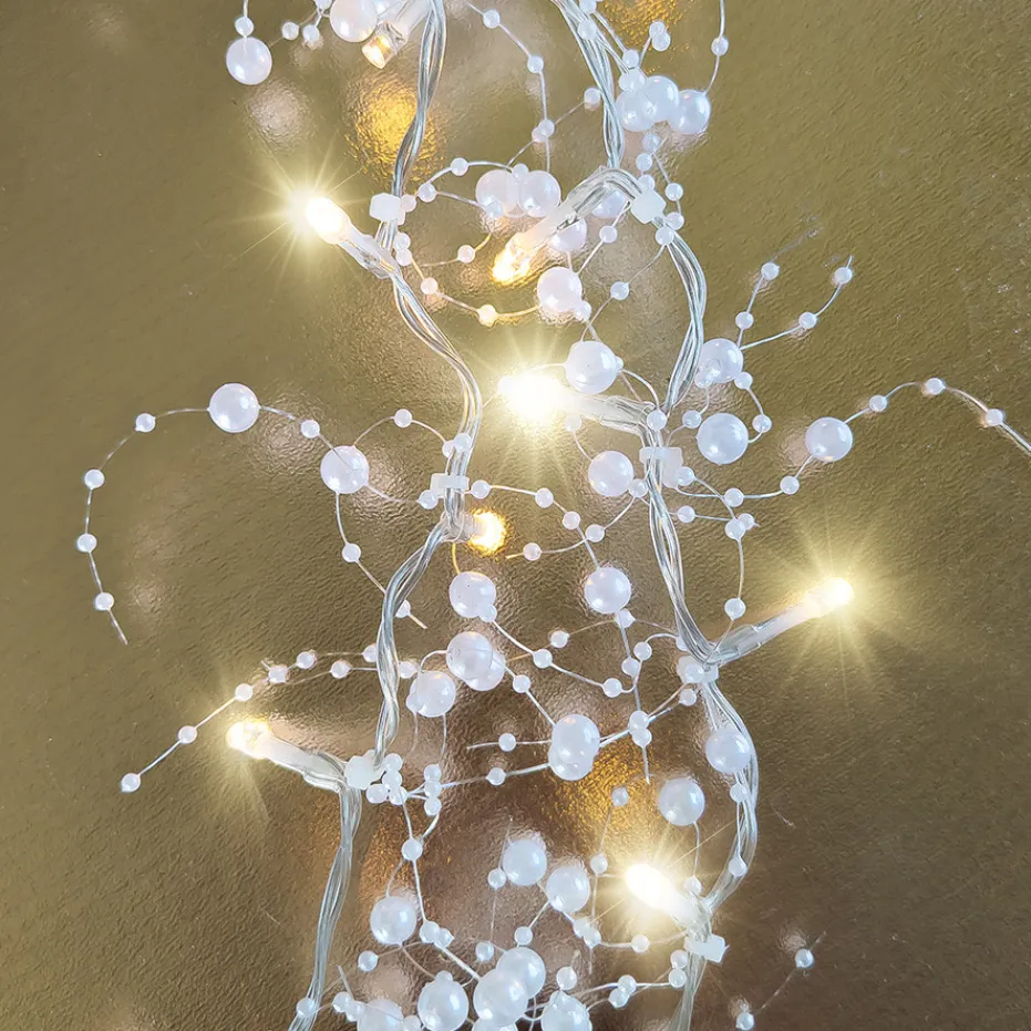 New Pradel France Guirlande perlée lumineuse