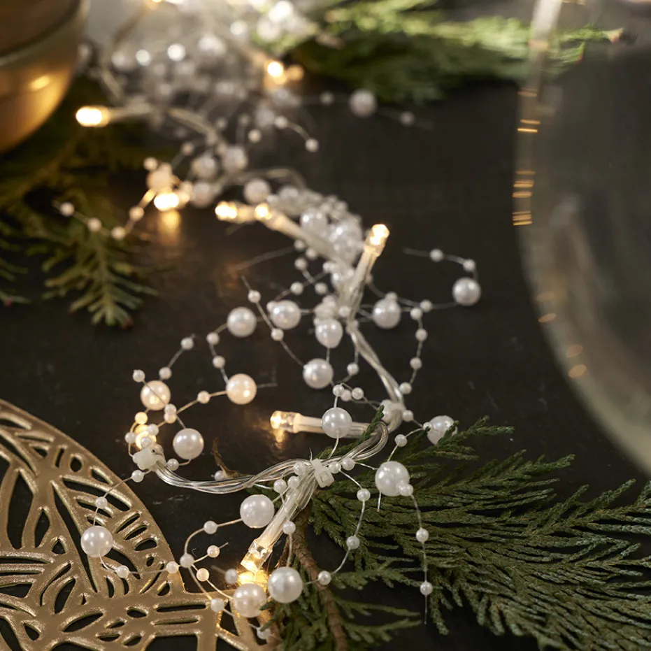 New Pradel France Guirlande perlée lumineuse