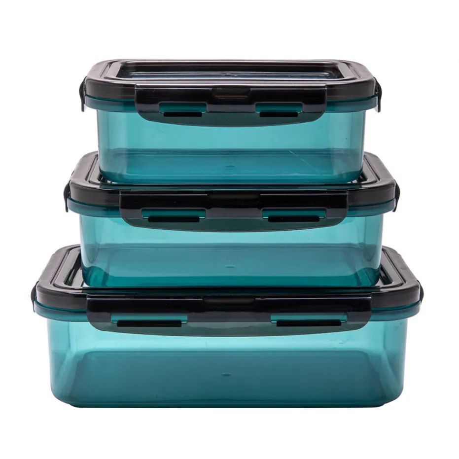 Best Pradel France Lot de 3 boîtes avec couvercle flexible