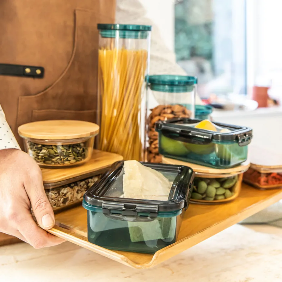 Best Pradel France Lot de 3 boîtes avec couvercle flexible