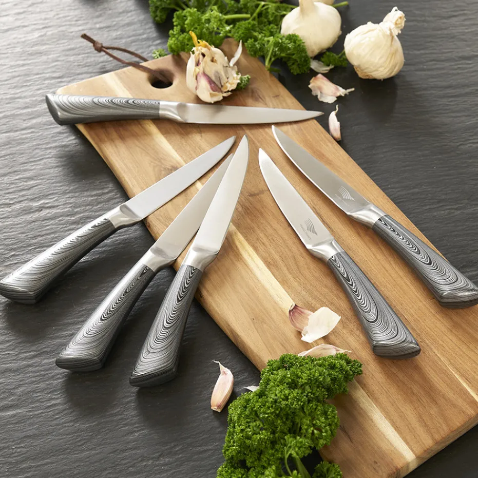 Online Pradel France Lot de 6 couteaux à steak design