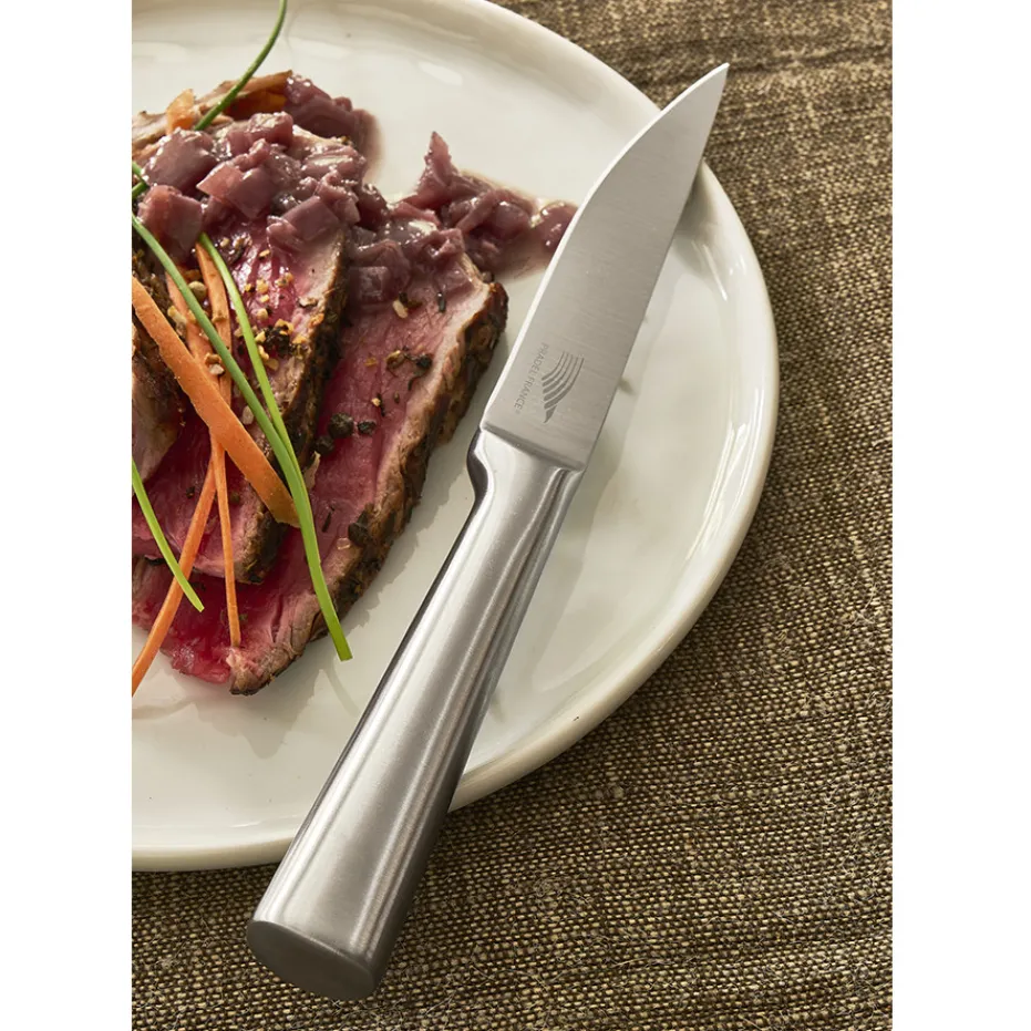 Outlet Pradel France Lot de 6 couteaux à steak tout inox