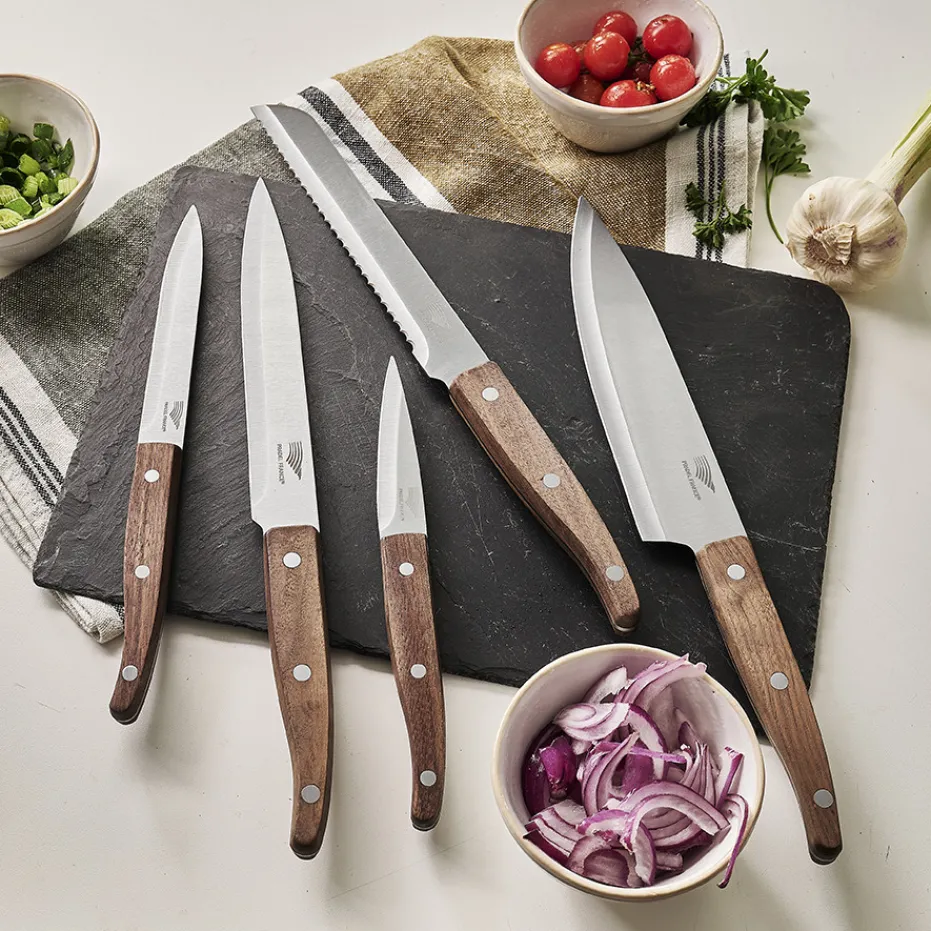 Store Pradel France Lot de 5 couteaux manche bois