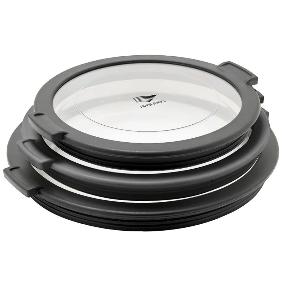 Best Pradel France Lot de 3 couvercles hermétiques