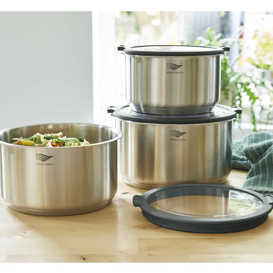 Best Pradel France Lot de 3 couvercles hermétiques