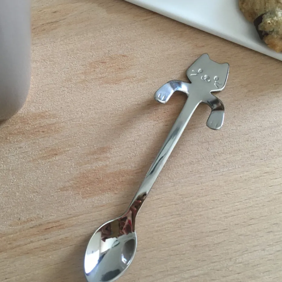 Flash Sale Pradel France Lot de 2 cuillères chat