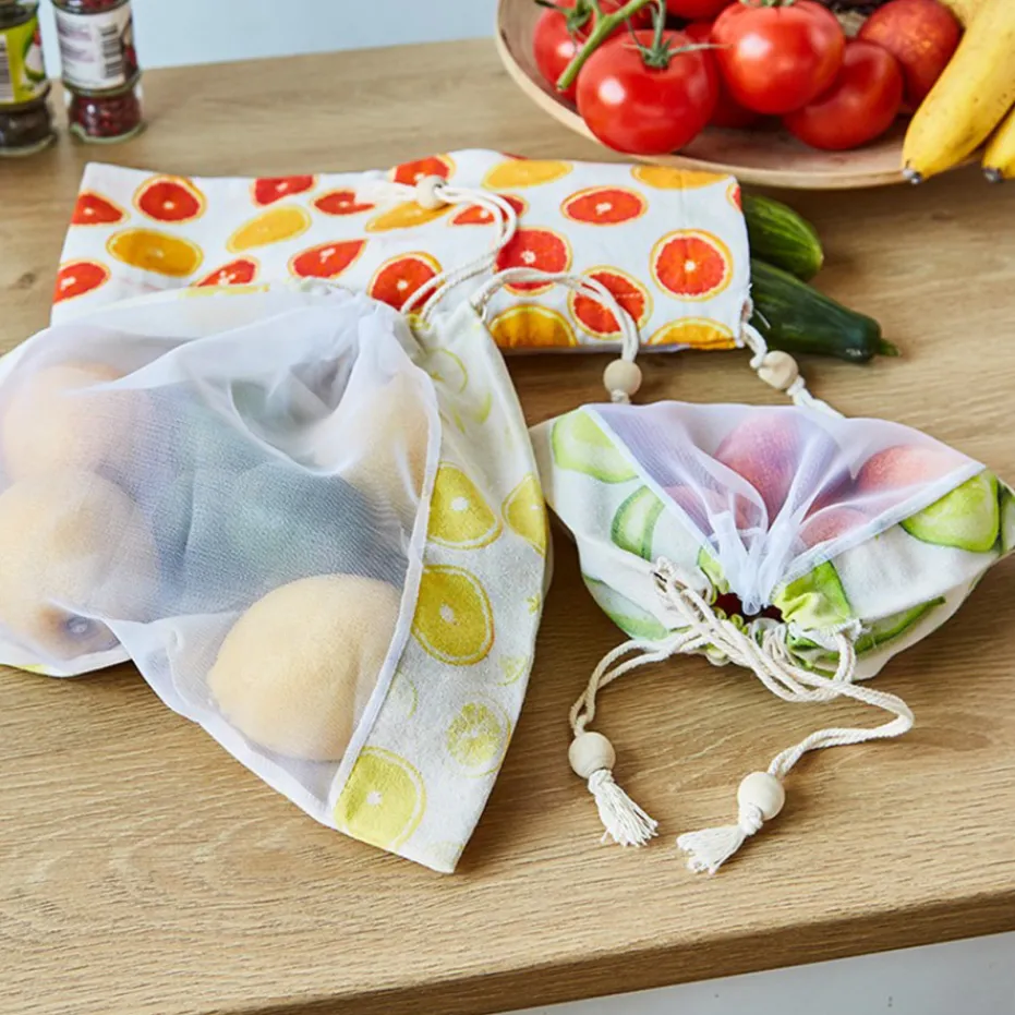 Store Pradel France Lot de 3 filets à provisions