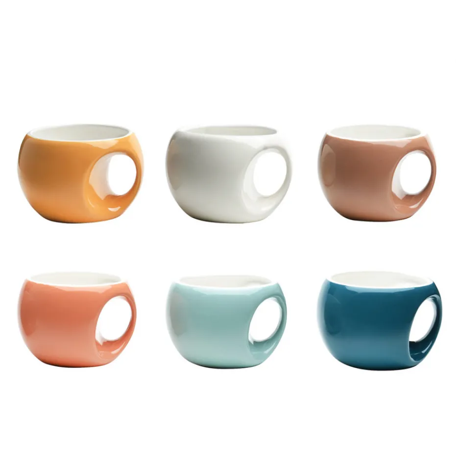 Best Pradel France Lot de 6 mugs rétro