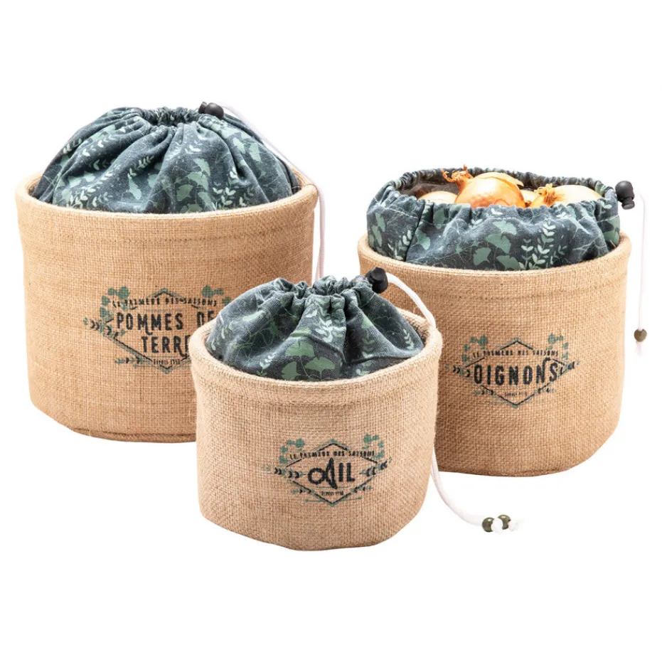 Fashion Pradel France Lot de 3 paniers aromates