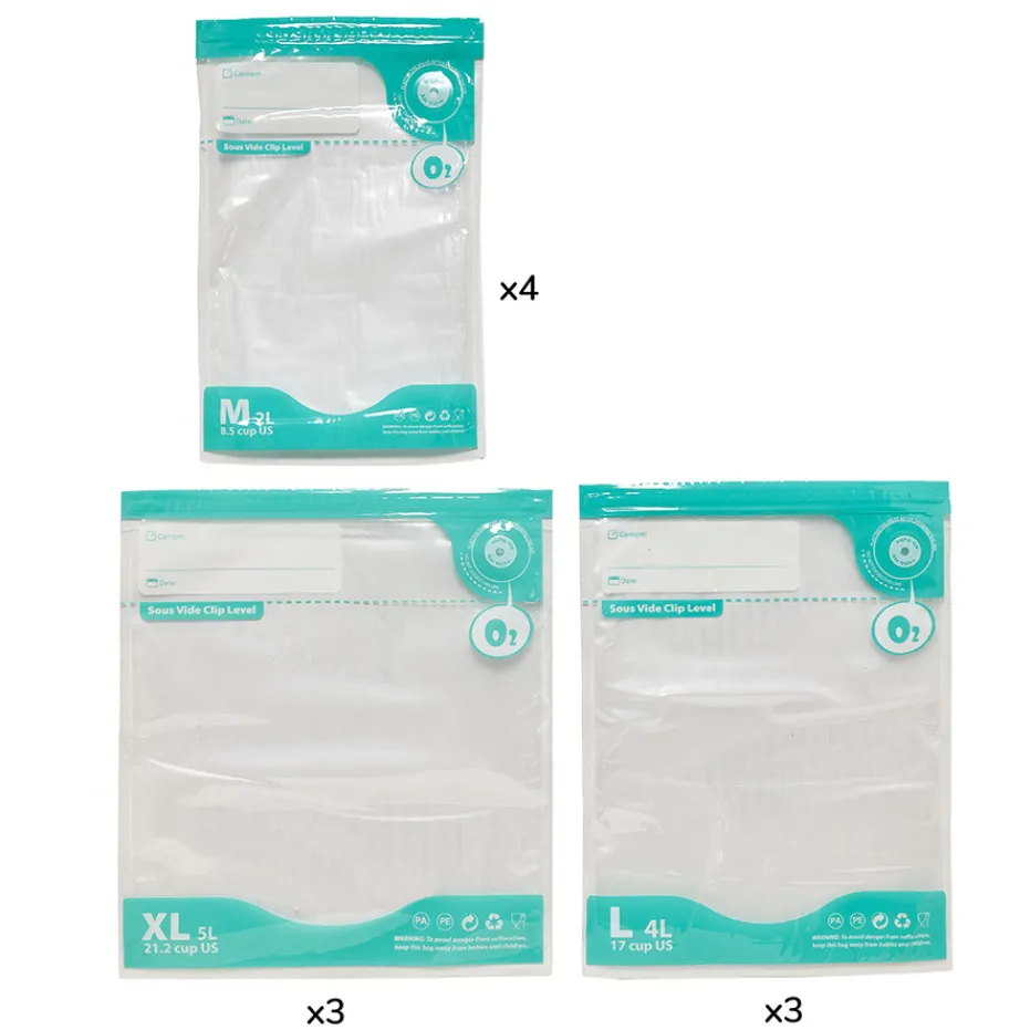 Shop Pradel France Lot de 10 sachets de conservation avec valve