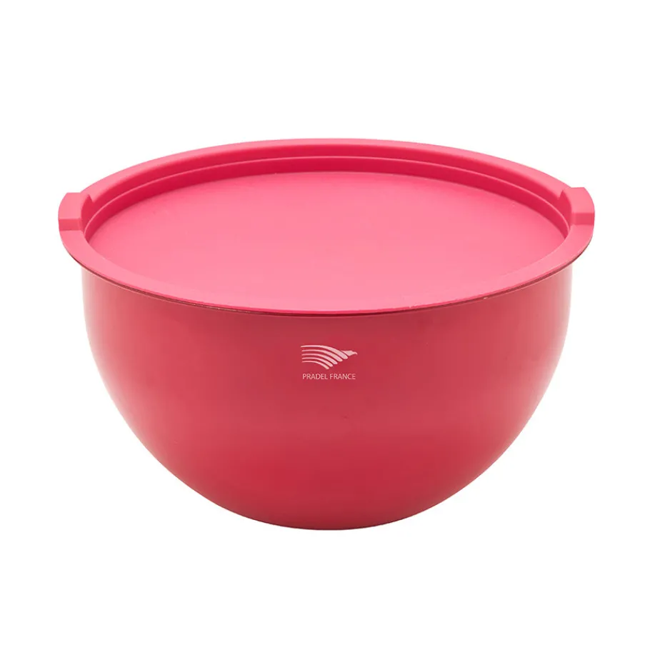 Cheap Pradel France Lot de 3 saladiers inox multicolores avec couvercles