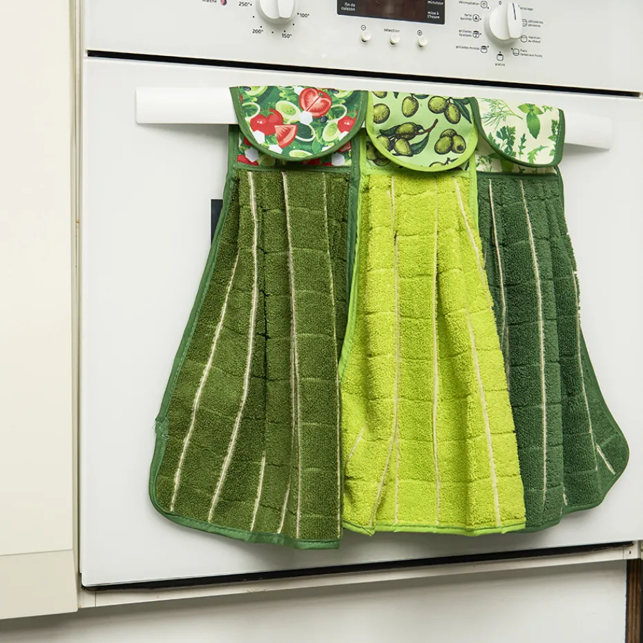 Best Sale Pradel France Lot de 3 torchons accroche four