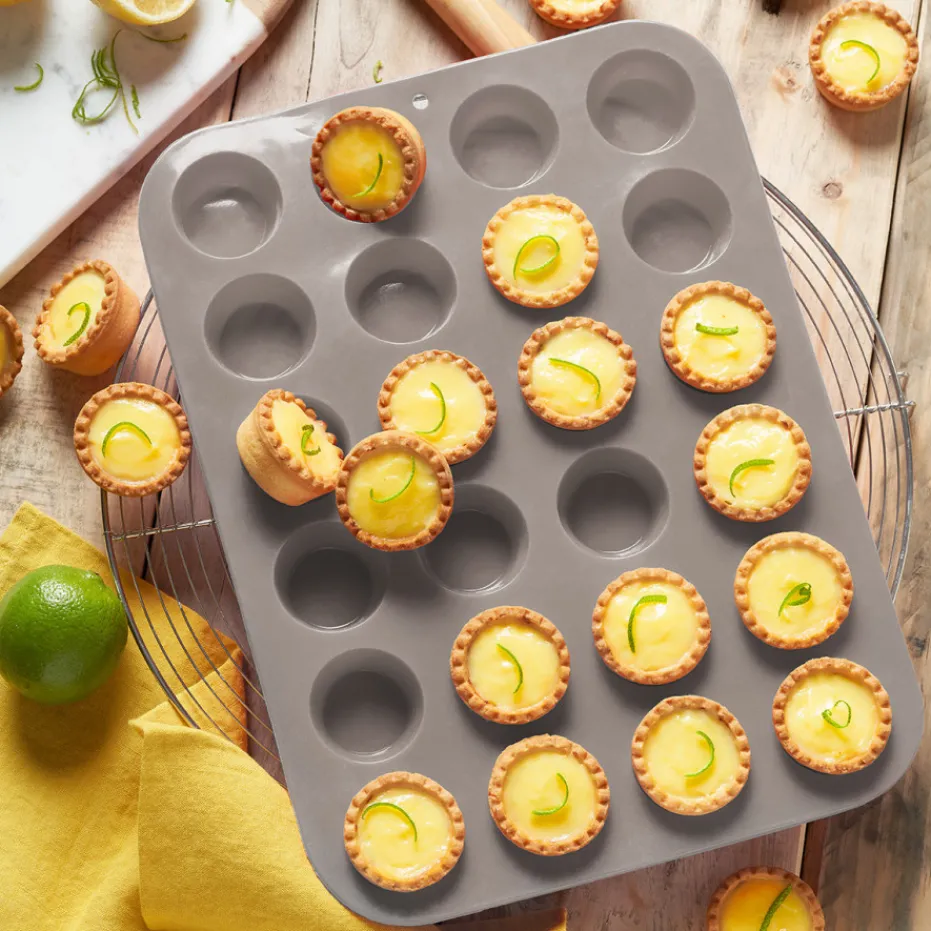 New Pradel France Moule silicone 24 mini tartelettes