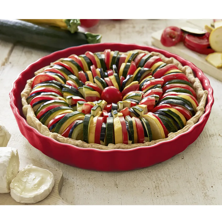 Sale Pradel France Plat à tarte rond