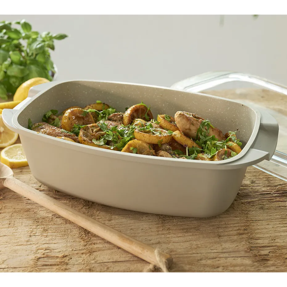 Best Sale Pradel France Plat four et son couvercle "ORGANIC"