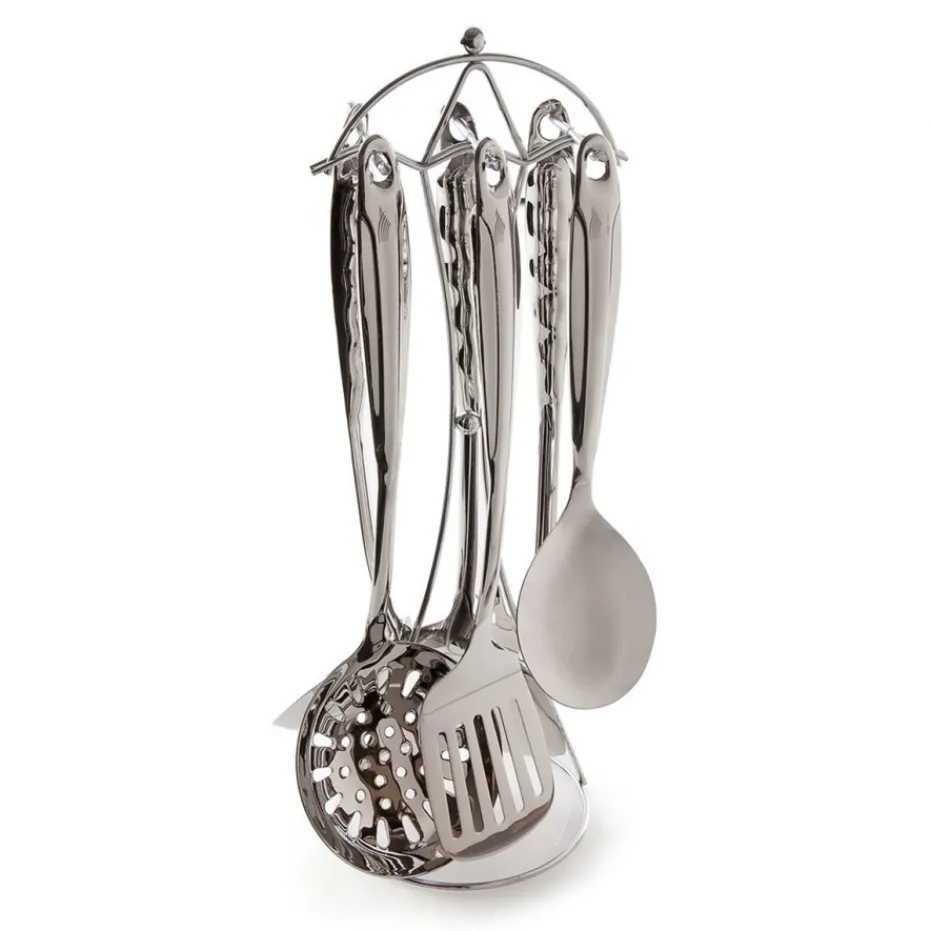 Fashion Pradel France 6 Ustensiles et leur support inox
